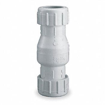 DAYTON Swing Check Valve PVC 2 Compression, 4RG89