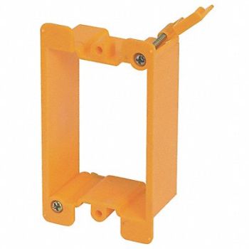 B-LINE BY EATON Mounting Bracket 1-Gang Plastic Orange, 4RHJ1