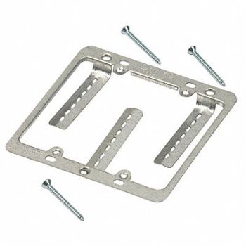 B-LINE BY EATON Mounting Bracket 2-Gang Drywall/Paneling, 4RHJ4