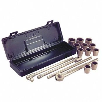 AMPCO Skt Wrch St Cpr Pltd 6Pt 1 5/16-2 in, 4RPJ9