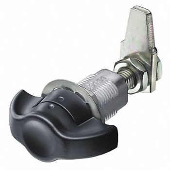 GRAINGER APPROVED Compression Latch Nonlock Bl Powder Coat, 4RRC2