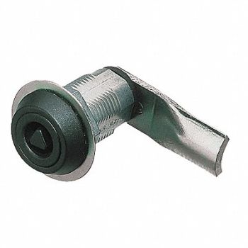 GRAINGER APPROVED Compression Latch Keyed Blk Powder Coat, 4RRC3
