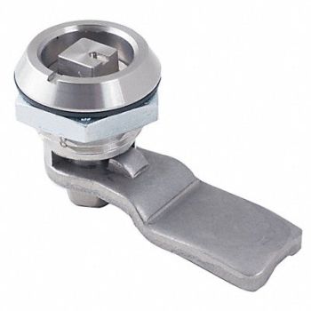 GRAINGER APPROVED Cam Latch Keyed Polished Chrome, 4RRF4