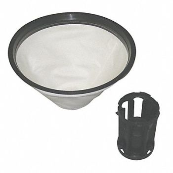 NILFISK Sleeve Filter Cloth Reusable, 4RYG3