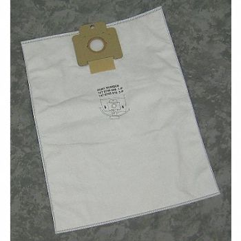 NILFISK Vacuum Bag Fleece 1-Ply Reusable PK3, 4RYH6
