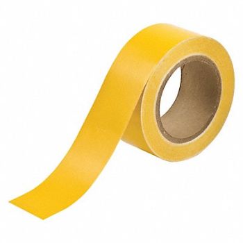 BRADY D3616 Pipe Marking Tape Yllw 2in W 90ft Roll L, 4T108