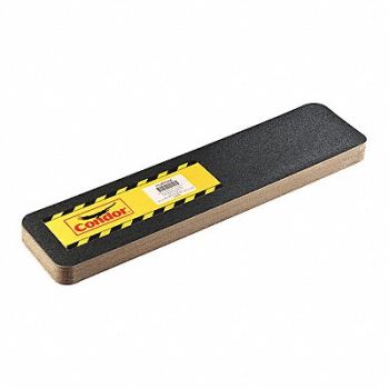 CONDOR AntiSlip Tread 24 Lx6 W BLK 80 Grit PK50, 4T628