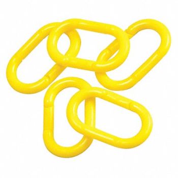 BRADY Chain Link 2 in Yellow Plythylene PK36, 4T631