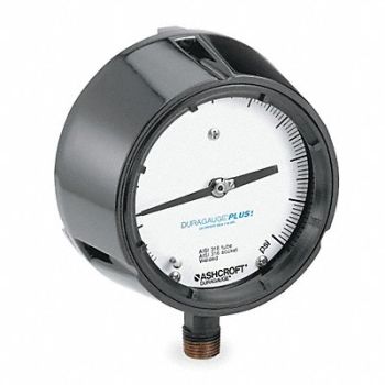 ASHCROFT K4218 Pressure Gauge 0 to 15 psi 4-1/2In 1/2In, 4TA42