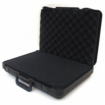 PLATT ProtCase 2 1/8 in (2) Latches Black, 4TEA5