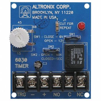 ALTRONIX Timer-Bell Cut Off Timer, 4TEE4