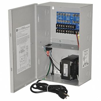 ALTRONIX Power Supply 8 Fuse 24Vac @ 7A Line Cord, 4TFD4