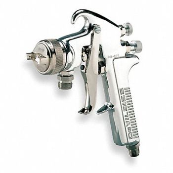 DEVILBISS Pressure Feed Spray Gun 0.063In/1.6mm, 4TH06