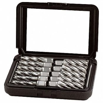 GRAINGER APPROVED Annular Cutter Set 11pc HSS, 4THF7