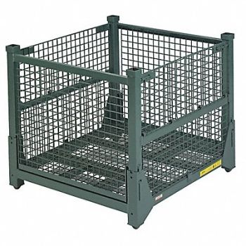 STEEL KING Clps Bulk Ctr Vista Green Vented 48 in, 4TJ24