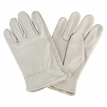 CONDOR VF Leather Gloves White XL 4TJW1 PR, 20GZ21