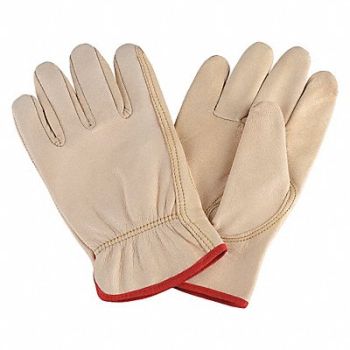 CONDOR D1646 Leather Gloves Beige S PR, 4TJX9