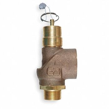 CONTROL DEVICES Air Safety Valve 3/4 Inlet 150 psi, 4TK22