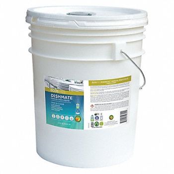 ECOS PRO Dish Soap Bucket 5 gal Dishmate Liquid, 4TKE8