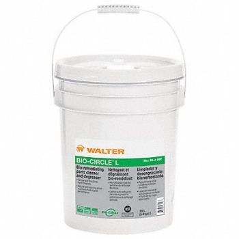 WALTER SURFACE TECHNOLOGIES Parts Washer Clean Solution 5.2 gal, 4TKJ7