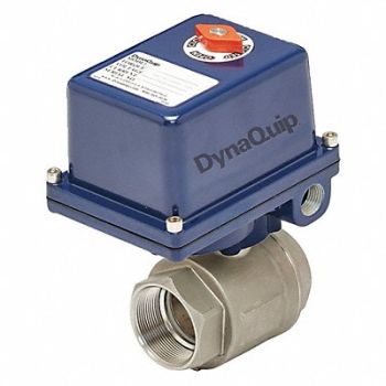 DYNAQUIP CONTROLS Electronic Ball Valve SS 1-1/2 In., 1AWG2