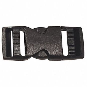 BULK-STRAP Side Squeeze Buckle 3/4 in Plastic PK10, 4TLP4