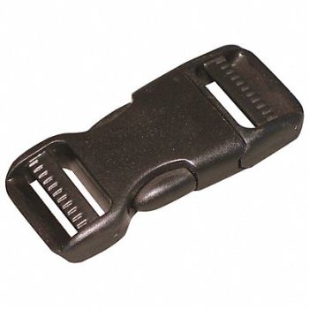 BULK-STRAP Side Squeeze Buckle 1 in Plastic PK10, 4TLP5