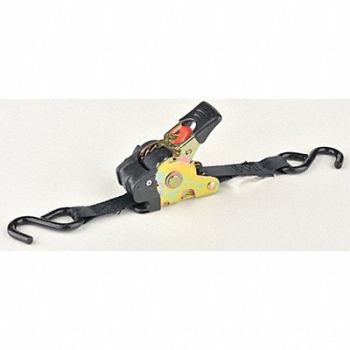 ERICKSON Tie Down Strap Rtrctble Ratchet 6ft. PK2, 4TLX3
