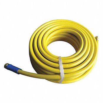 TOUGH GUY Water Hose 5/8 I.D.100 ft PVC, 491G54