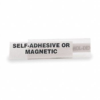 HOL-DEX Label Holder Clear Matte Slide-In PK25, 4TR26