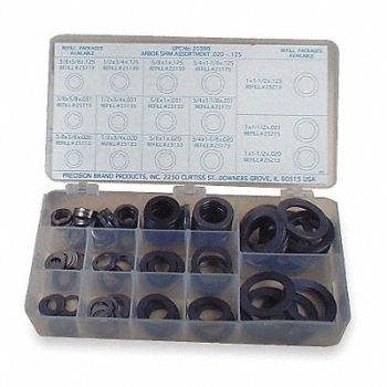 PRECISION BRAND Arbor Shim Assortment, 4TT26