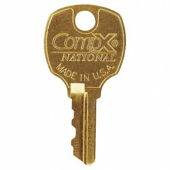 COMPX NATIONAL Disc Tumbler Master Key 1, 4TYH5