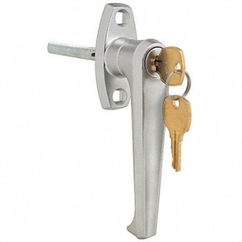 COMPX NATIONAL Cam Lock For Thickness 25/64 in Chrome, 4TYJ1