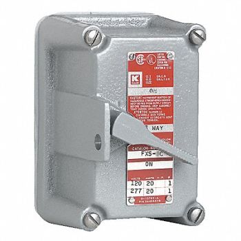 HUBBELL KILLARK Front Cover HazLoc 3P On/Off, 4TZP9