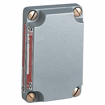 HUBBELL KILLARK Electrical Box Cover Aluminum 1-Gang, 4TZT4