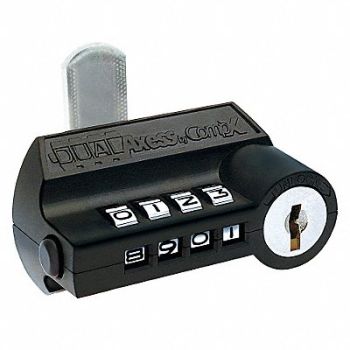 COMPX NATIONAL Cam Lock Straight Cam L 2 in Zinc, 4TZZ8