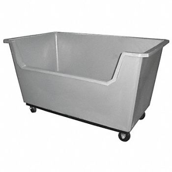 GRAINGER APPROVED Cube Truck MDPE Gray 37.3 cu ft., 4UCA5