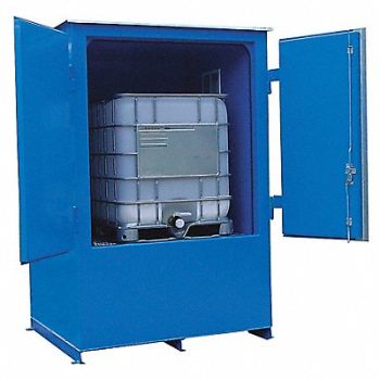 DENIOS Storage Locker Load 5000 lb 110 W 88 D, 56EC72