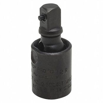 PROTO Impct Unvrsl Joint Steel Blk Oxd 1/4 in, 4UHR1
