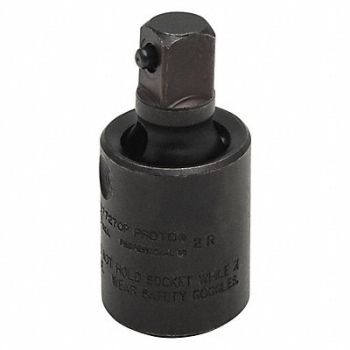PROTO Impct Unvrsl Joint Steel Blk Oxd 3/8 in, 4UHT7