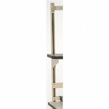 PRO-LINE Acc Support 60in W x 1-5/8in H Beige PK2, 4UJ66