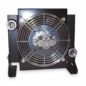 COOL-LINE Oil Cooler w/Hydraulic Motor 8-80 GPM, 4UJC1