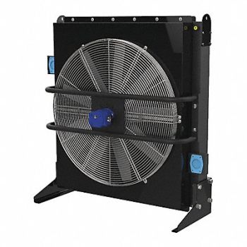 COOL-LINE Oil Cooler w/Hydraulic Motor 20-350 GPM, 4UJD2