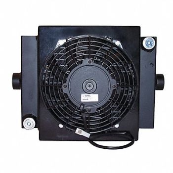 COOL-LINE Forced Air Oil Cooler 12VDC 2 to 30 gpm, 4UJF4