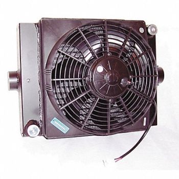 COOL-LINE Forced Air Oil Cooler 12VDC 4 to 50 gpm, 4UJF6