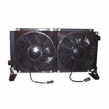 COOL-LINE Forced Air Oil Cooler 12VDC 4 to 50 gpm, 4UJG1