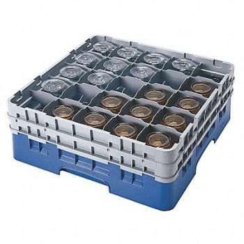 CAMBRO Glass Rack Max H 8 1/2 In PK2, 4UJJ8