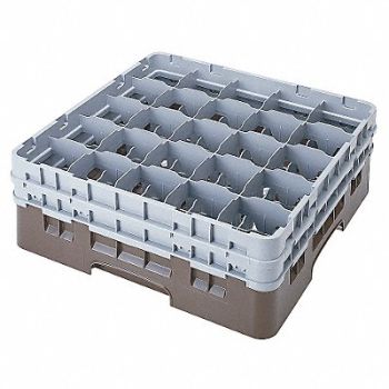 CAMBRO Glass Rack Max H 6 1/8 In PK4, 4UJJ5