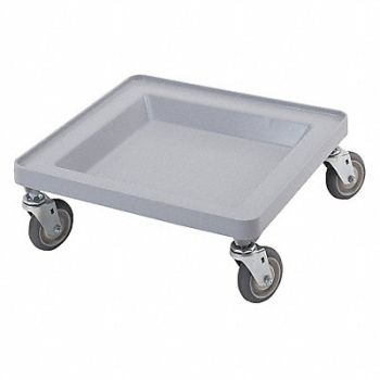 CAMBRO Dish Rack Dolly 21 3/8 x 21 3/8 x 8, 4UJK9