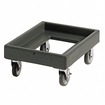 GRAINGER APPROVED Food and Bev Dolly 19 3/8x25 5/5In Black, 4UJN1